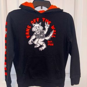 VANS OFF THE WALL- HALLOWEEN HOODIE- XS